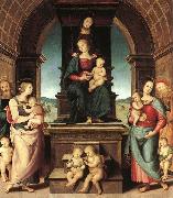 The Family of the Madonna Pietro Perugino